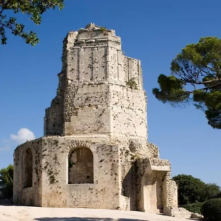 Le D'auguste- Coeur De Nimes-chaleureux-emplacement Ideal Lägenhet *